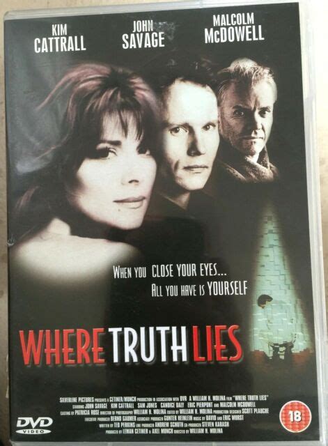 Where The Truth Lies Dvd 1998 Crime Thriller Film Movie With Kim