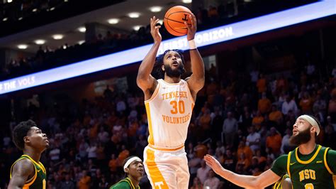 Tennessee Basketball Score Updates Vs Mississippi State In Sec Game