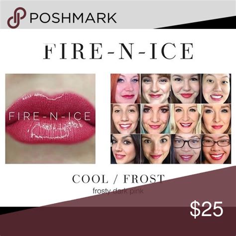 Fire N Ice Lipsense Pair With Icicle Or Pink Champagne For A More Sheer