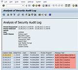 Images of How To Enable Security Audit Log In Sap