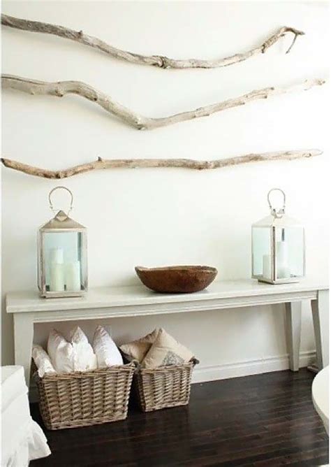 54 Nature Inspired Ideas For Infusing Driftwood Into Your Home
