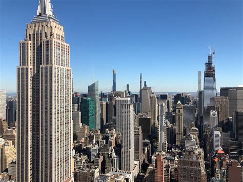 Empire State Building Spire Restoration Nears Completion In Midtown New