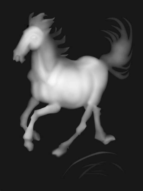 3d Grayscale Horse Bmp File Grayscale Grayscale Image Bitmap