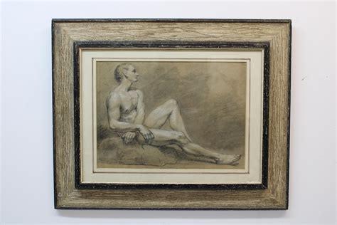Unknown Original Male Nude Study Drawing By Ziesenis For Sale At StDibs Samantha Strelitz
