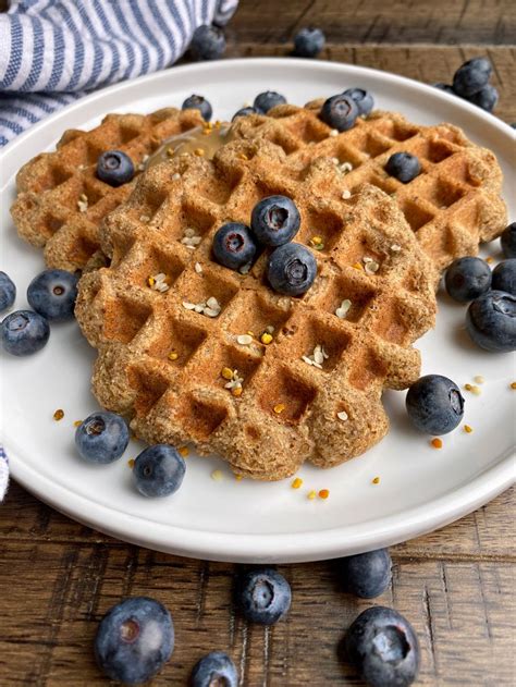 Vegan Tigernut Flour Waffles Paleo Nut Free Bake It Paleo Recipe