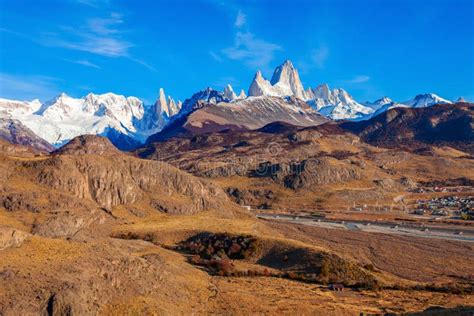 Fitz Roy Mountain Patagonia Stock Photo Image Of Attraction Chalten
