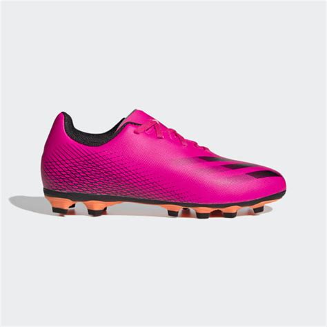 Adidas X Ghosted4 Flexible Ground Boots Pink Adidas Uk