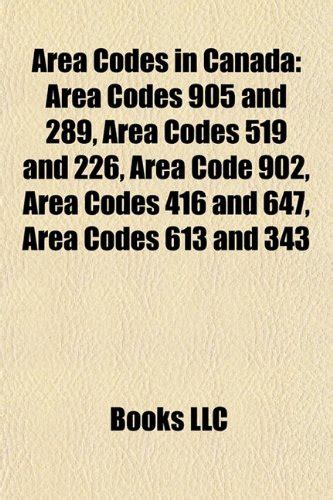Area codes in Canada: Area codes 905, 289 and 365, Area codes 519 and ...