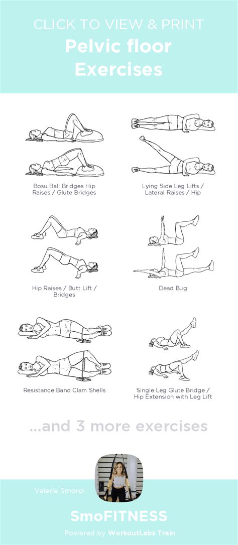 Pelvic Floor Exercises Smofitness Click To View And Print This