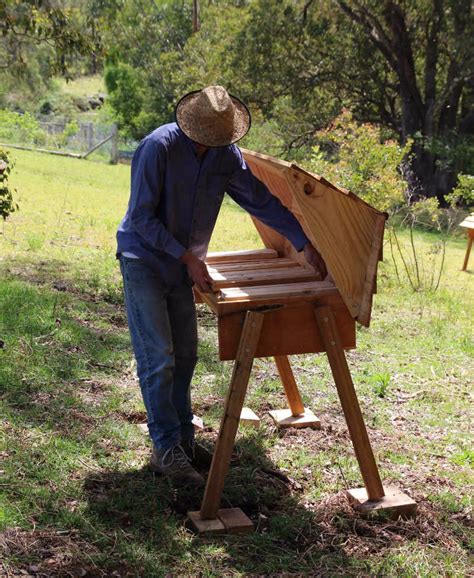 The bars form a continuous roof over the comb, whereas the frames in most current hives allow space for bees to move up or down between boxes. Buy Kenyan Topbar Beehives | Beekeeping ...