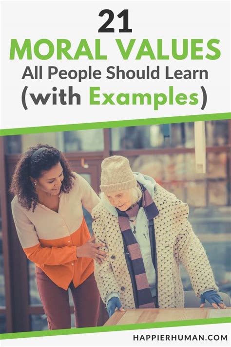 21 Moral Values All People Should Learn With Examples 2022