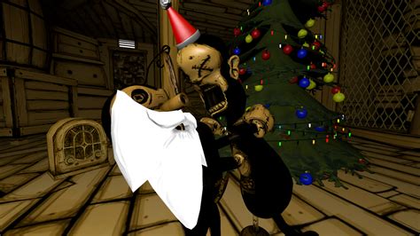Christmas With Bendy And Gang 4 Batim By Clawort Animations On