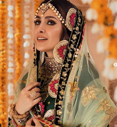Ayeza Khan Looks Flawless In Her Latest Wedding Collection Shoot