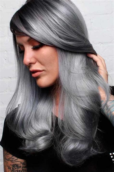 34 Gorgeous Gray Hair Styles Beautiful Gray Hair Grey Hair Color