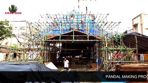 Durga Puja 2019 Pandal Making Progress Mohammad Ali Park Puja