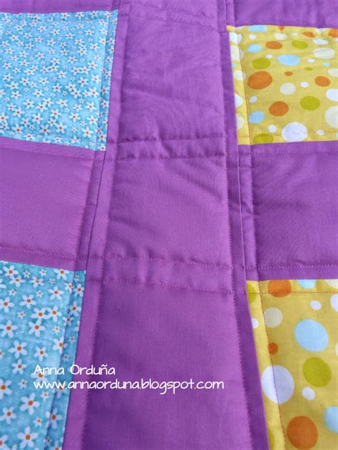 Anna Orduña Mi Rincón De Patchwork In Purple Quilt