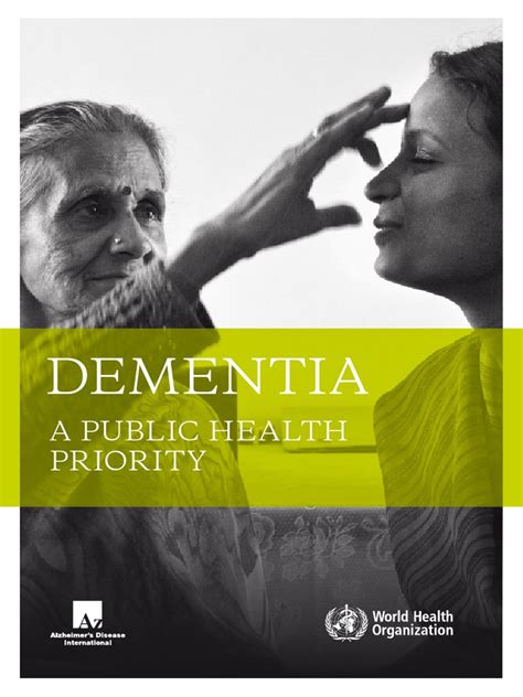dementia a public health priority pdf dementia caregiver