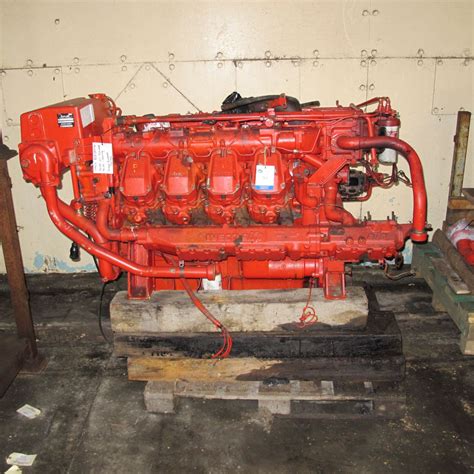 Diesel Engine Marine Iveco 8281srm44 V8 8 Cylinder Twin Turbo Used