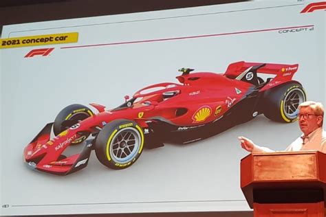 In 2022, the massively complex bargeboards will be completely removed. Formula 1 2021 concept car image leaked - F1 news ...