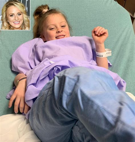 Teen Mom Star Leah Messers Daughter Adalynn Admitted To Hospital