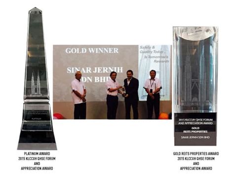 Our company has more than 10 year experiences in the adhesive tape industry. KLCC Award 2015 - Sinar Jernih Sdn Bhd