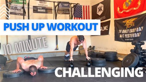 Push Up Workout Crossfit Brutal Follow Along Youtube