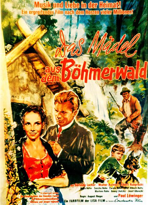 Filmplakat Mädel aus dem Böhmerwald Das Plakat von Filmposter Archiv