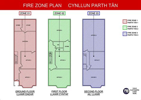 Fire Alarm Zone Chart