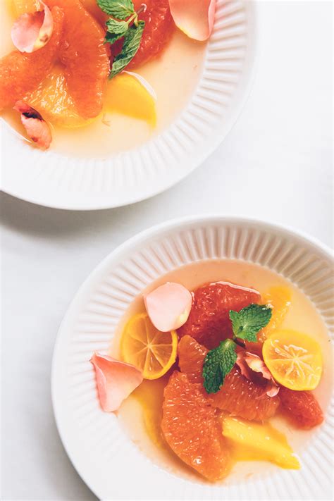 Citrus With Rose Water Mint And Lime — Millys Kitchen