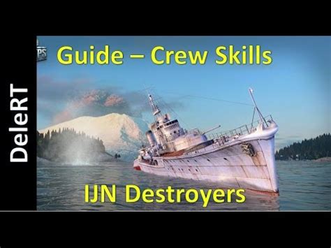 If you notice a cruiser is distracted attacking another team mate this maybe a good time to go for a close torpedo run. World of Warships - Crew Skills - Japanese Destroyers | Guide - YouTube