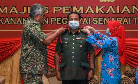 Peg Kanan Td Naik Pangkat Berita Tentera Darat Malaysia