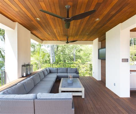 From indoor and outdoor options to upgrading older fans or adding the finishing touch to a room, you're sure to find the perfect ceiling fan at lowe's. Haiku Ceiling Fans - Contemporary - Patio - louisville ...