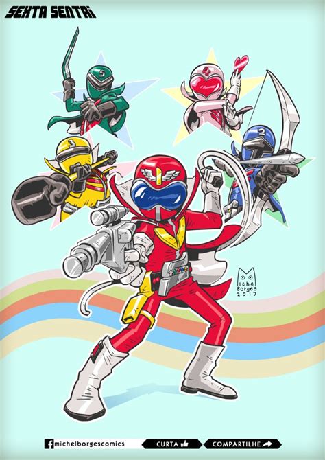 Super Sentai Goranger On Behance All Power Rangers Ranger Armor