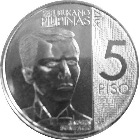 Philippines 5 Piso New Generation Foreign Currency