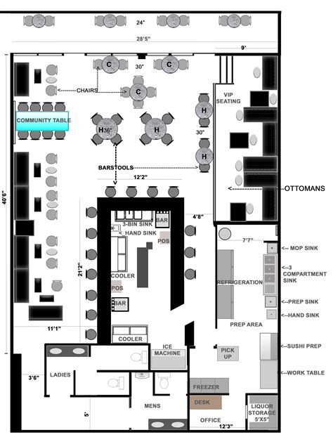 How To Choose The Right Restaurant Floor Plan For Your Restaurant