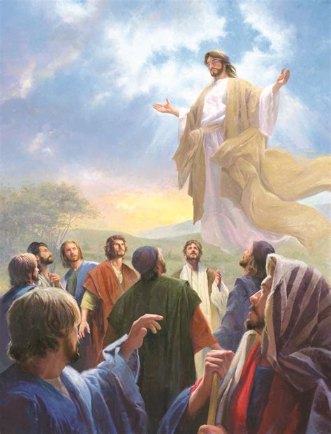 Freebibleimages Jesus Ascends To Heaven Jesus