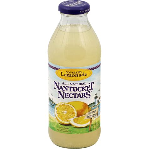 Nantucket Nectars All Natural Squeezed Lemonade Beverages Foodtown