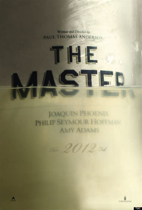 The Master Poster Paul Thomas Andersons Newest Movie Gets First