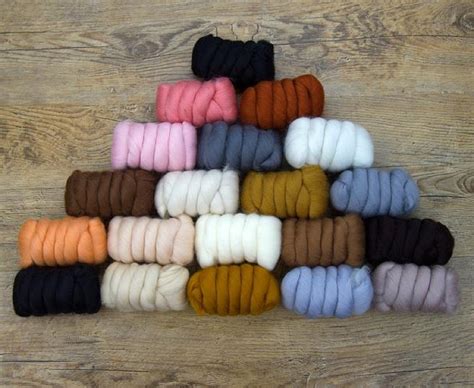 Mixed Merino Wool Variety Pack Perfect Wool Roving For Etsy