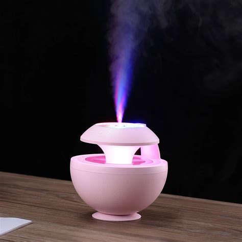 Air Humidifier Essential Oil Diffuser Aroma Lamp Aromatherapy Electric 3color Led Aroma Diffuser