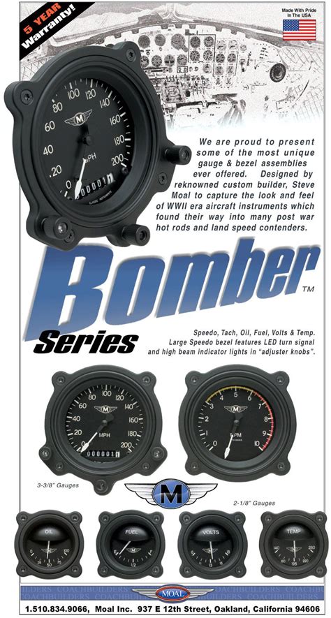/ so far, eep brand products cover more than 8000 varieties such as shock absorber, ball joint. Moal Logo Gauges with Aircraft Style Gauge Bezel | Car gauges, Custom trucks, Classic trucks