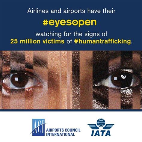 Airlines Airports Launch Joint Campaign To Stop Human Trafficking Gtp Headlines