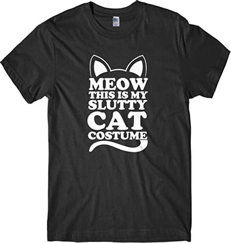 Daytripper Clothing Meow This Is My Slutty Cat Costume Mens Funny