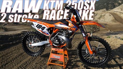 Raw Ktm 250sx 2 Stroke Project Race Build Motocross Action Magazine