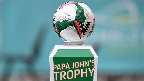 Papa Johns Trophy Group Confirmed News Sheffield Wednesday