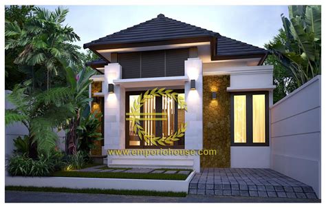 Desain dan model rumah minimalis terbaru. Jasa Desain Rumah 1 Lantai 3 Kamar Lebar 8 m, Luas Tanah ...