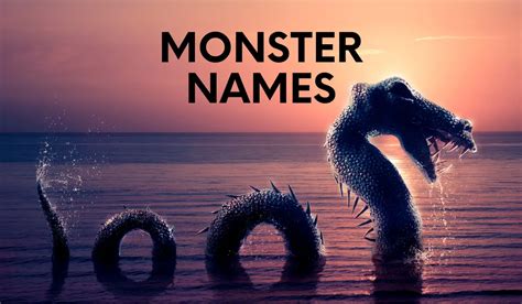Monster Names 400 Scary Spooky And Fun Names For Monsters
