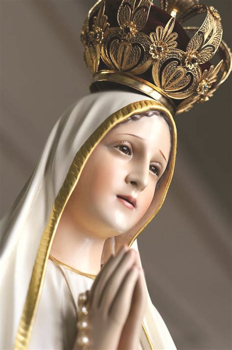 Our Lady Fatima Statue Portugal