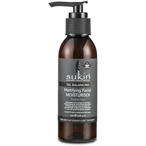 This face wash helps to cleanse and refresh your skin whilst absorbing excess oil and controlling shine. Sukin Oil Balancing Mattifying Facial Moisturiser 4.23 Fl ...
