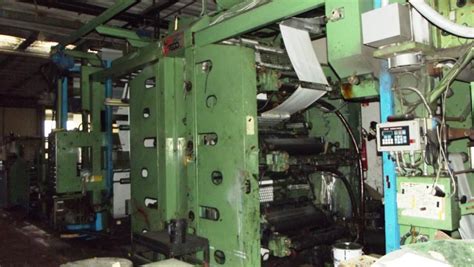 Uteco Gold 612 Rr Flexo Stack Printing Machine Flexo Stack Printing Machines Used Flexo